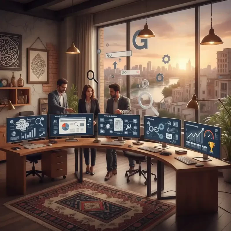 مراحل سئو سایت در اهواز - شرکت سئو