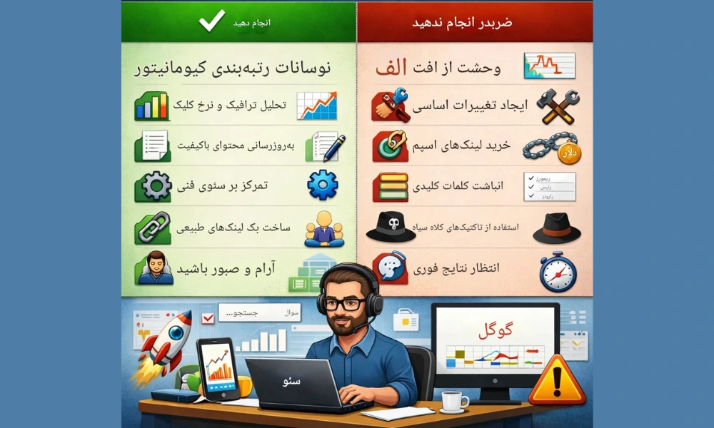 نکات مهم در الگوریتم گوگل دنس-شرکت سئو